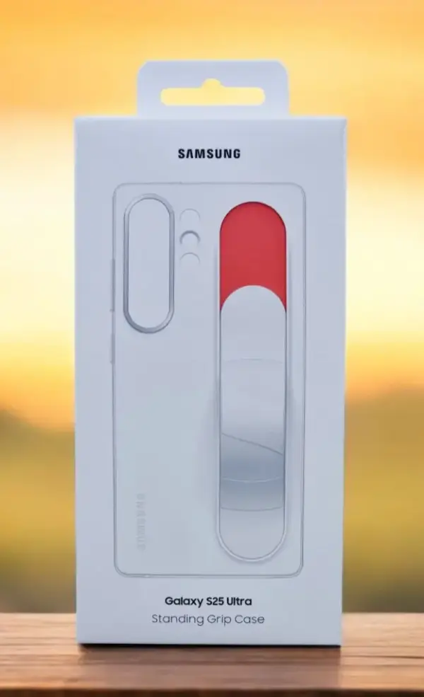 SAMSUNG GALAXY S25 ULTRA STANDING GRIP CASE | WHITE